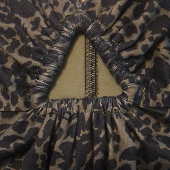 Anthropologie Wide Leg Keyhole Floral Jumpsuit L - Picture 7 of 8